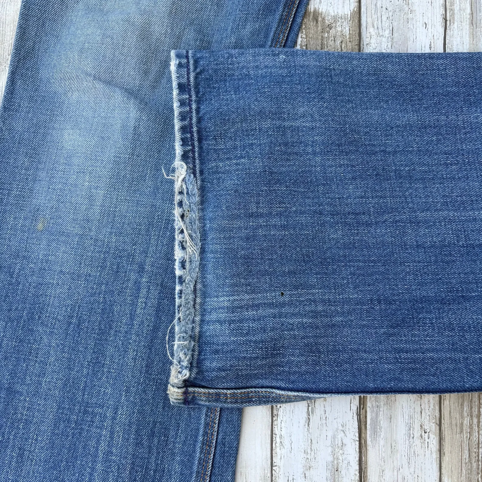 VTG Y2K Diesel Jeans Sz 30 Mid Rise Flare Faded Distressed Custom Skater Grunge - Image 11