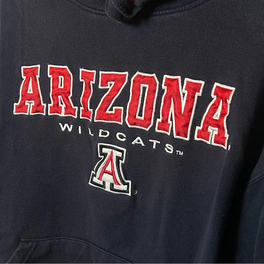 Arizona Wildcats Hoodie Women’s XL Navy Blue Pullover Sweatshirt NCAA - Image 3