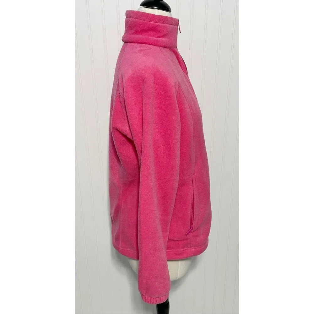 Columbia Women's Sawyer Rapids 2.0 Fleece Jacket Full Zip French Rose Pink Large - Image 5