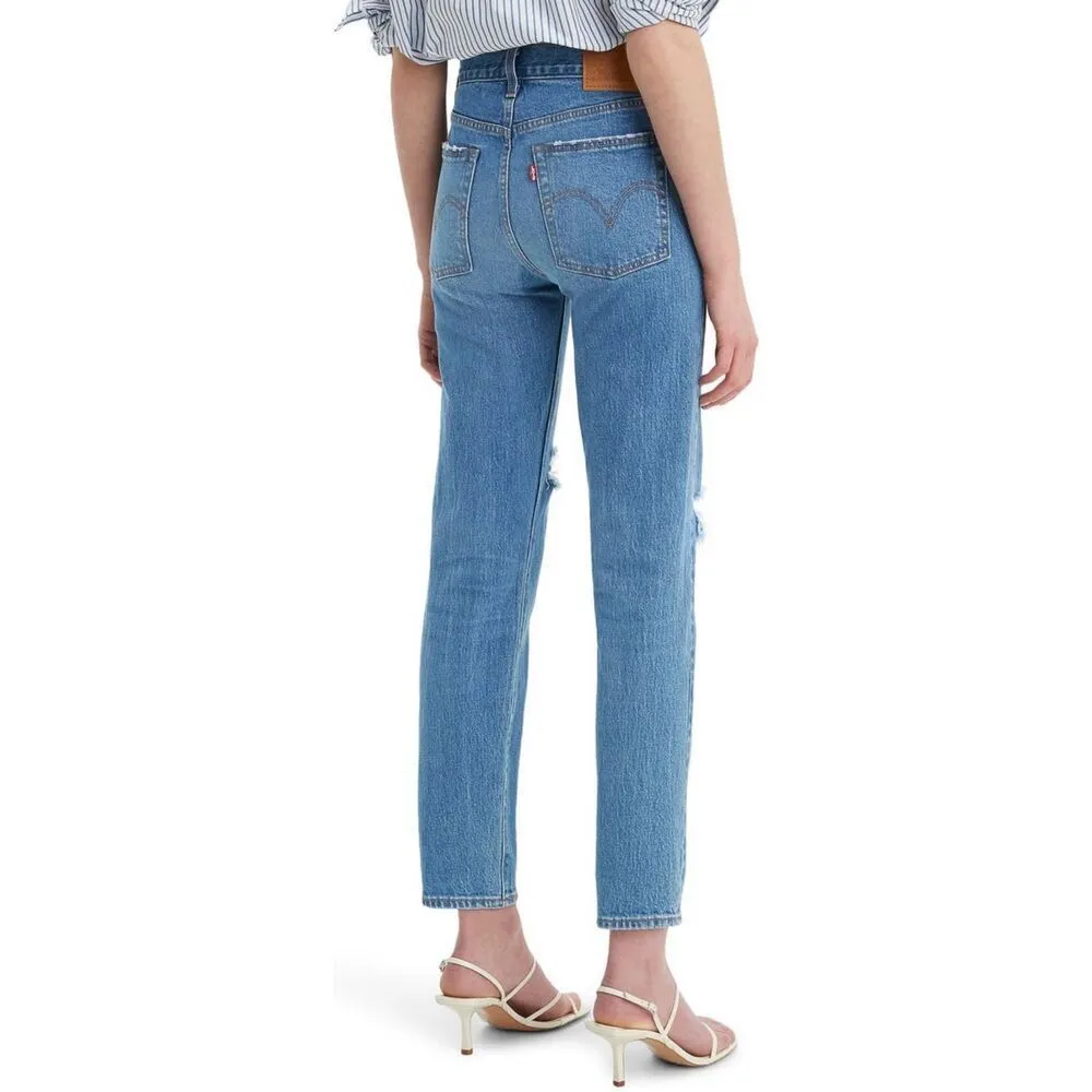 ✨Levi's® Wedgie Icon Fit Ripped Straight Leg Sz 26 Jeans✨ - Image 3