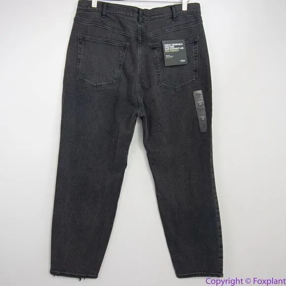 NEW Silver Jeans Women's Highly Desirable High Rise Straight Leg Jeans, 16W - Image 9