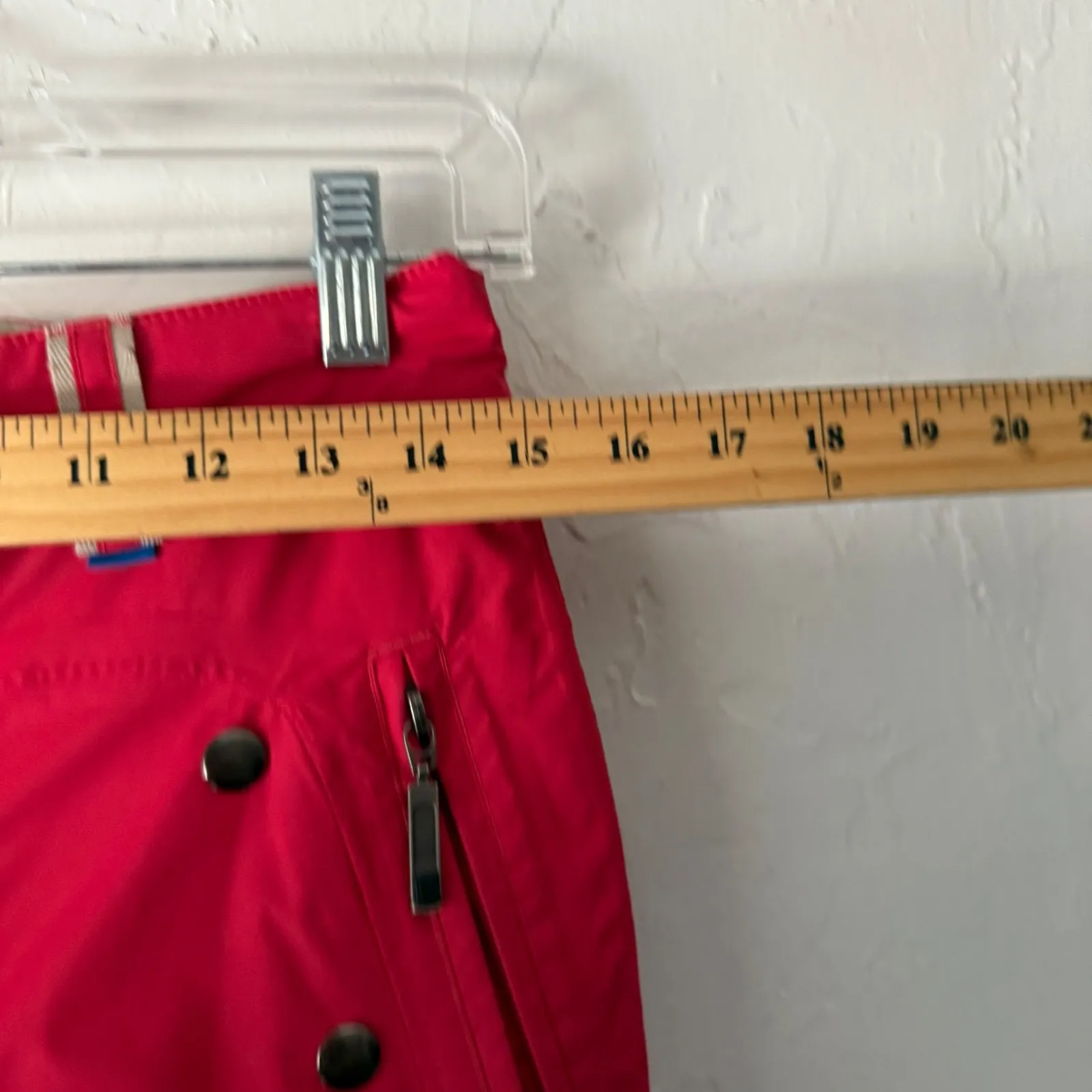 Bonfire‎ Snowboarding Pants Womens XS Classic Fit Red Ski Snow Winter - Image 8