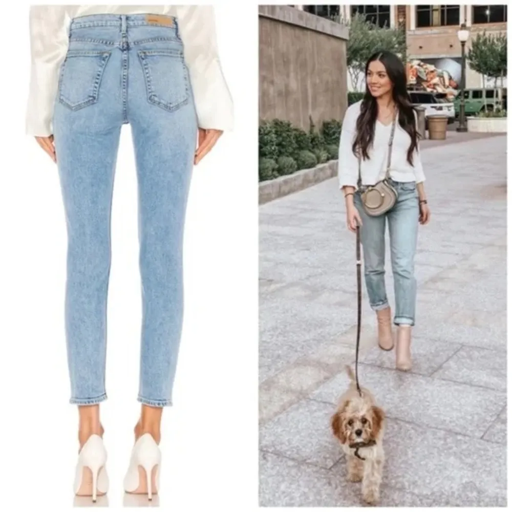 GRLFRND KAROLINA Jeans On The Run High Waist Stretch Denim Women’s Size … - Image 4