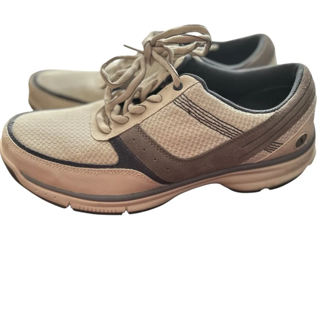 Hush Puppies Unisex‎ Beige Athletic Sneakers Size 9.5 Casual Walking Shoes - Image 10