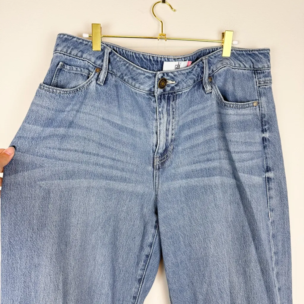 CAbi Ashbury 70s Wide Leg High‎ Rise Jeans Spring 2024
Style #6491L Size 14 Long - Image 6