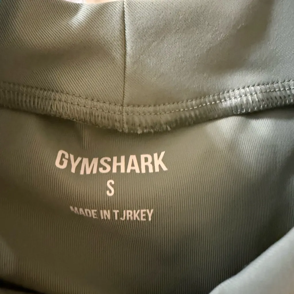 NWT Gymshark Women’s EVERYWEAR CROPPED ACTIVE TEE Small Green Body Fit SOLD OUT - Image 6