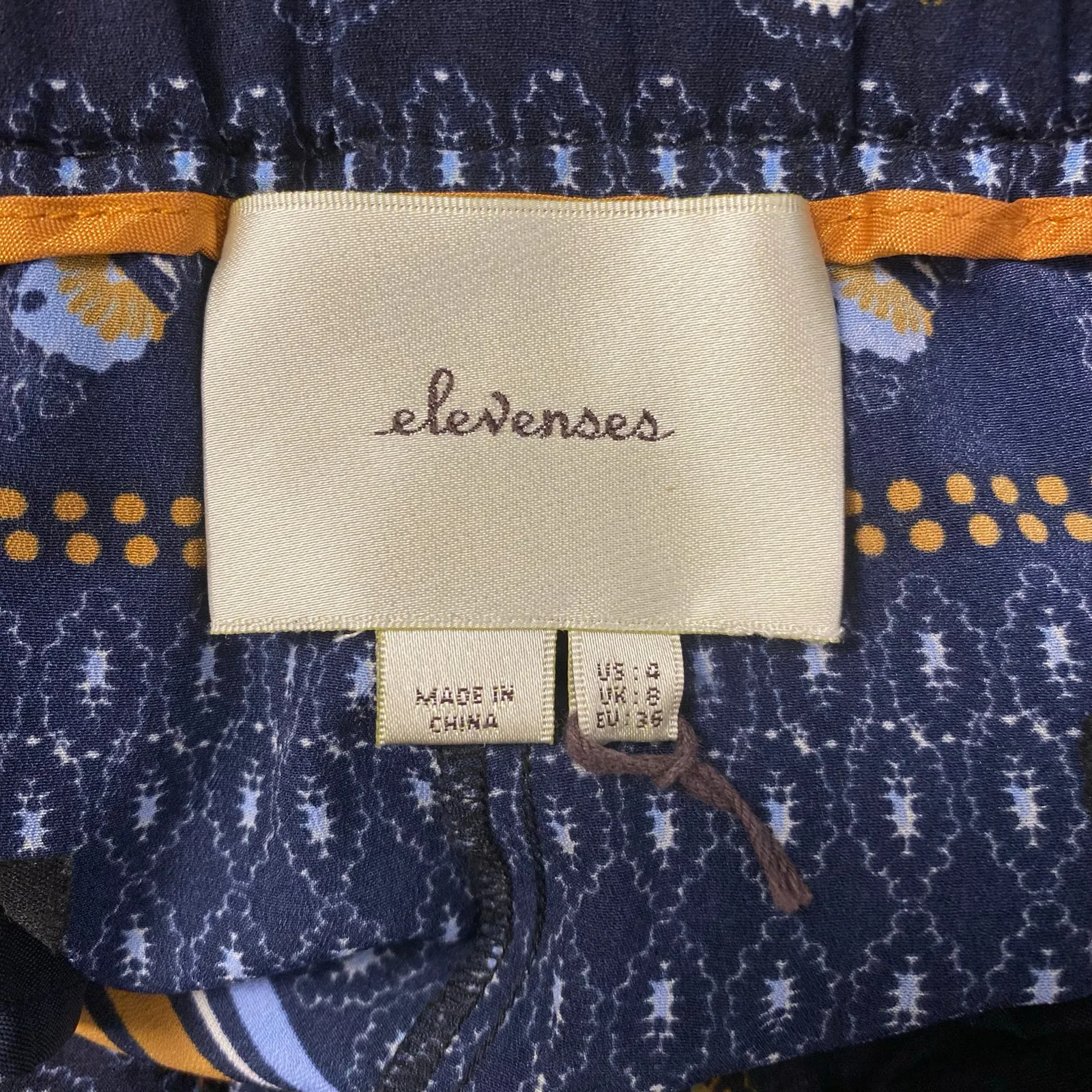 Anthropologie Elevenses NWOT High Rise Ankle Tie Jogger‎ Womens Size 4 - Image 2