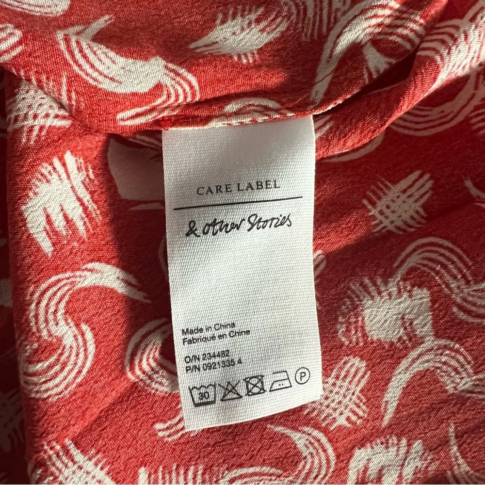 Puff Sleeve Midi Dress, Size 8 New w/Tag - Image 11