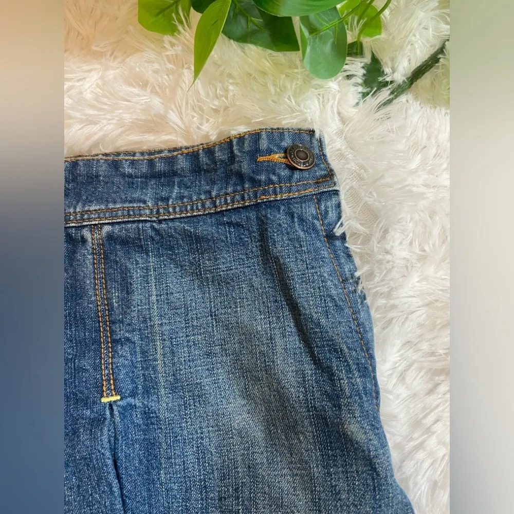 denim Jean Skirt pleated size 1 - Image 4