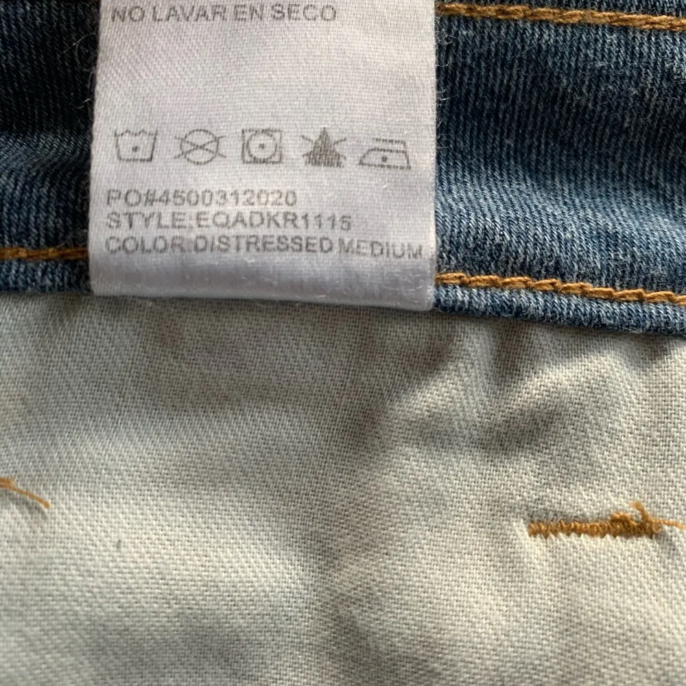 Sam Edelman MARY JANE Fringe Hem Contrast Jeans - Image 12