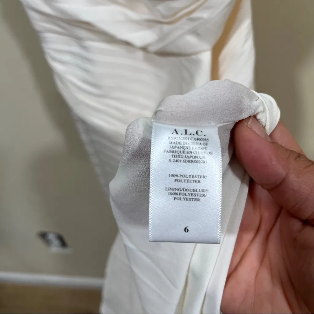 NWT A.L.C. Dahlia Dress in White size 6 elegant beautiful - Image 14