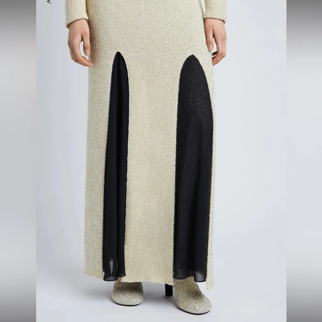 Proenza Schouler ‎ Technical Sequin Knit Maxi Skirt- NWT - Image 2