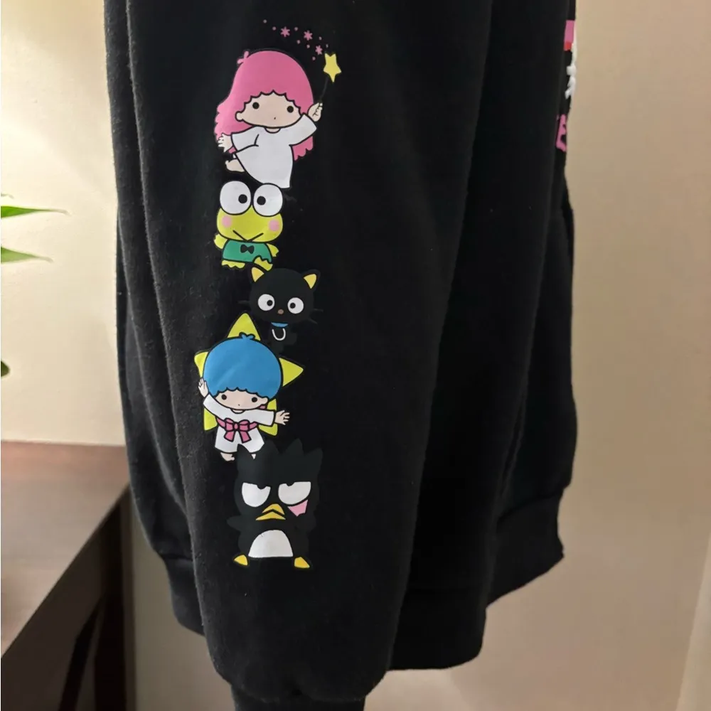 Hello Kitty Black and Pink Forever 21 Hoodie Size M - Image 8