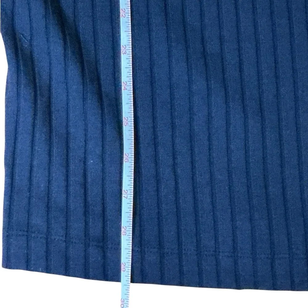 Old Navy Black Ribbed Sleeveless Mini Dress - Image 6