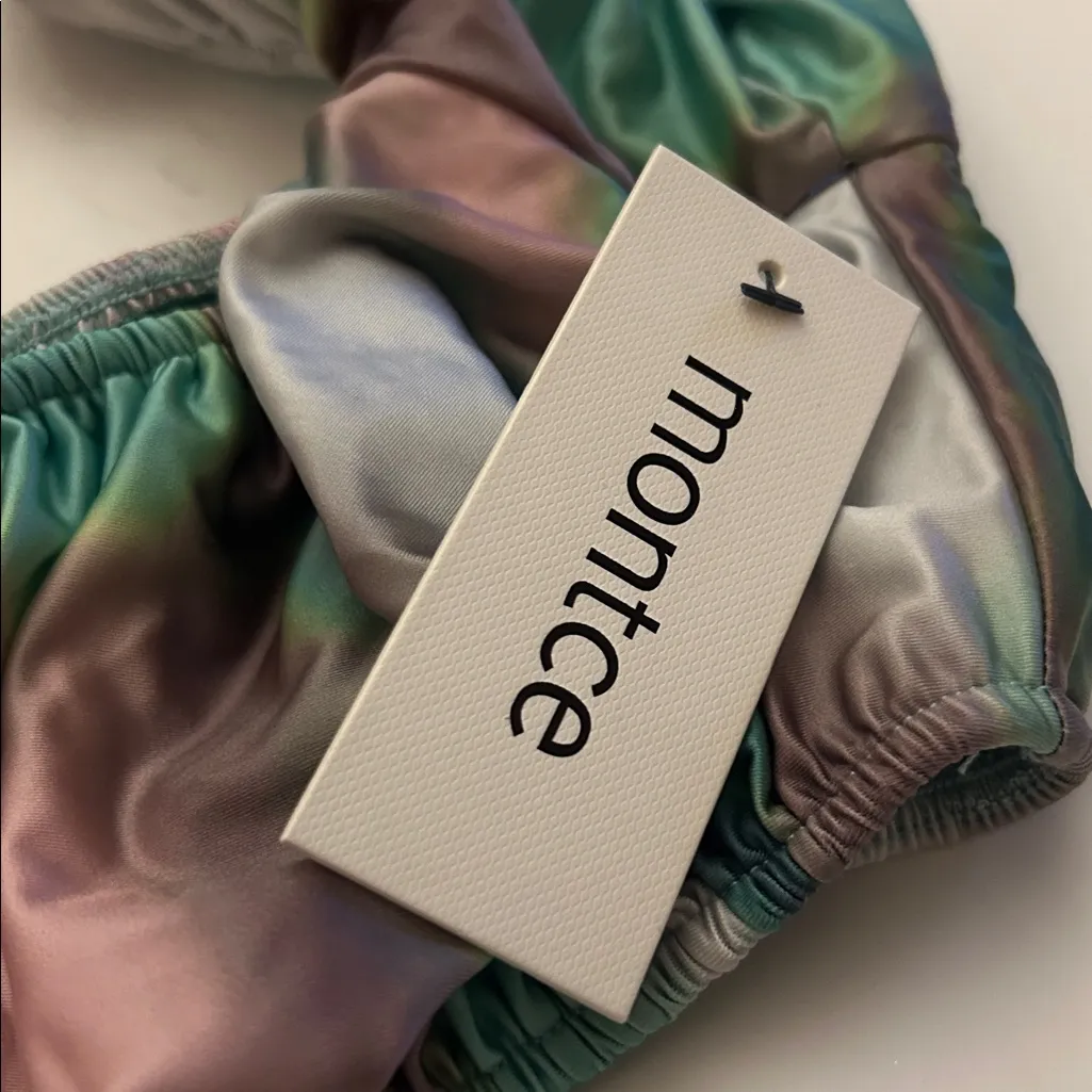 New MONTCE BANDITA BIKINI TOP Size Large Free People Pink - Image 7