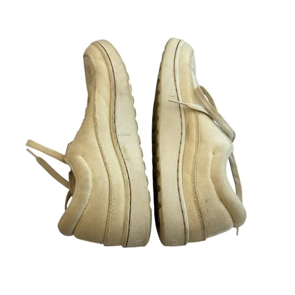 Allbirds CP Canvas Pacers Sneakers Lace-Up Tennis Shoes White Size 9 Women's - Image 8