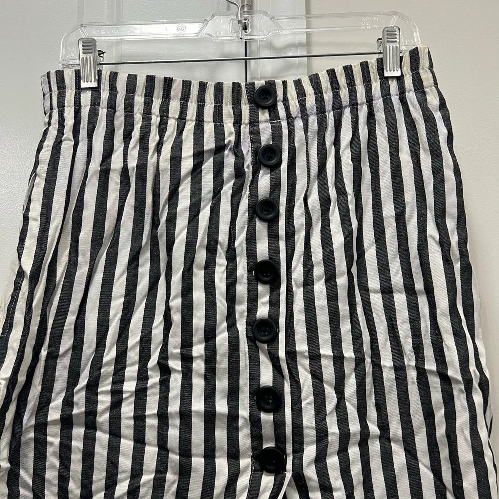 Cupcakes and Cashmere Black & White Sandrine Midi Skirt Size 10 US $113 - Image 3