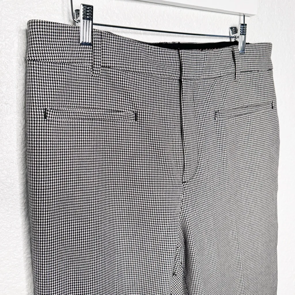 ANTHROPOLOGIE HOUNDSTOOTH TROUSERS SZ 14 - Image 4