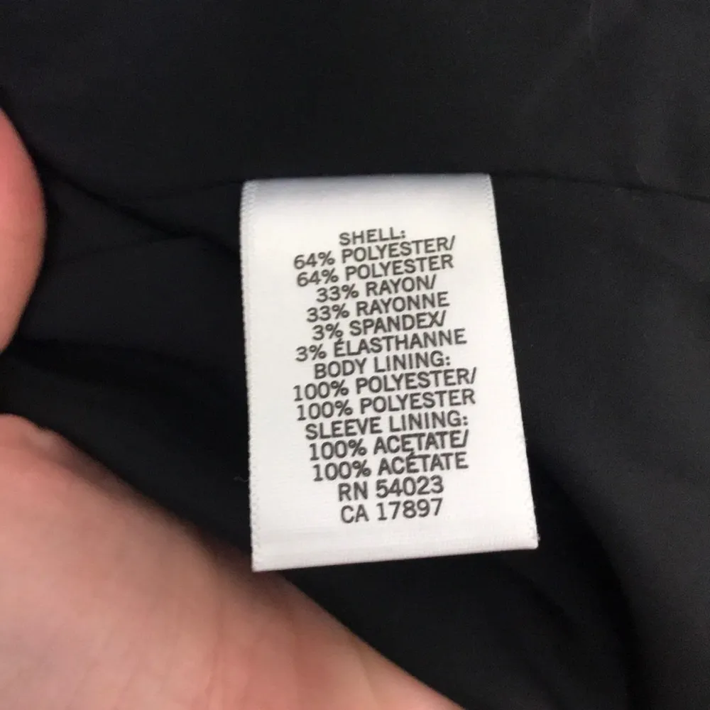 Banana Republic Dark Gray Blazer Jacket Size 4 - Image 7