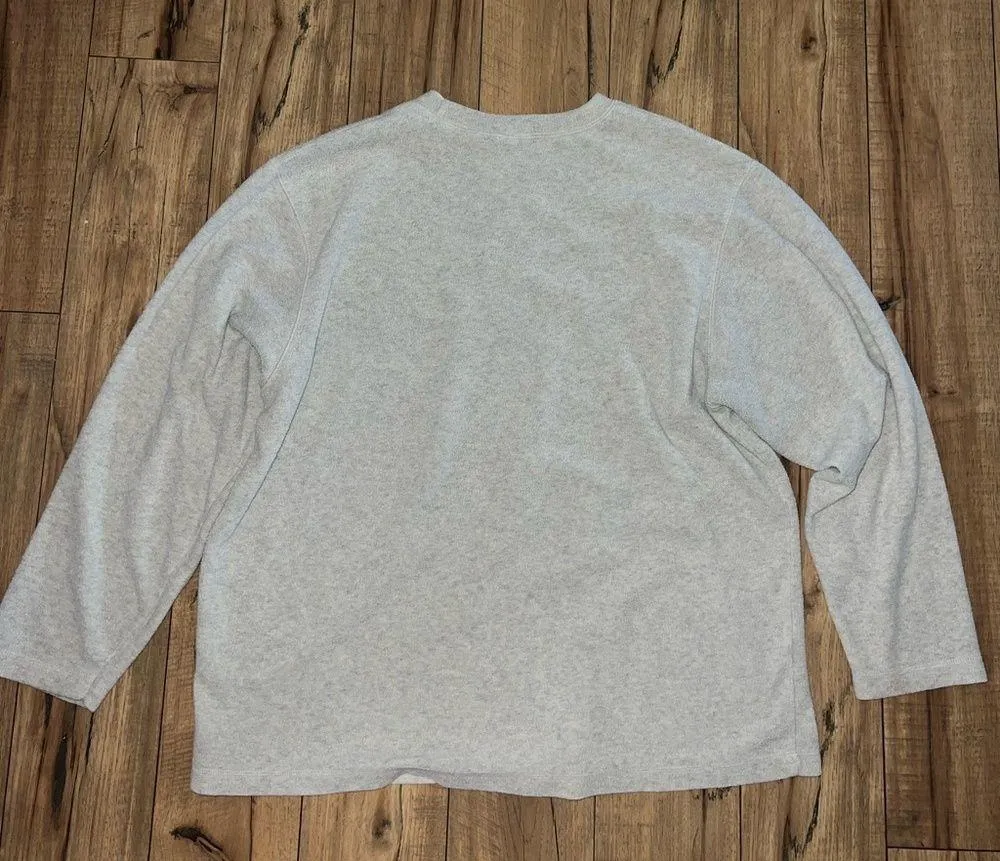 cream fuzzy grandma sweater Size XL - Image 4