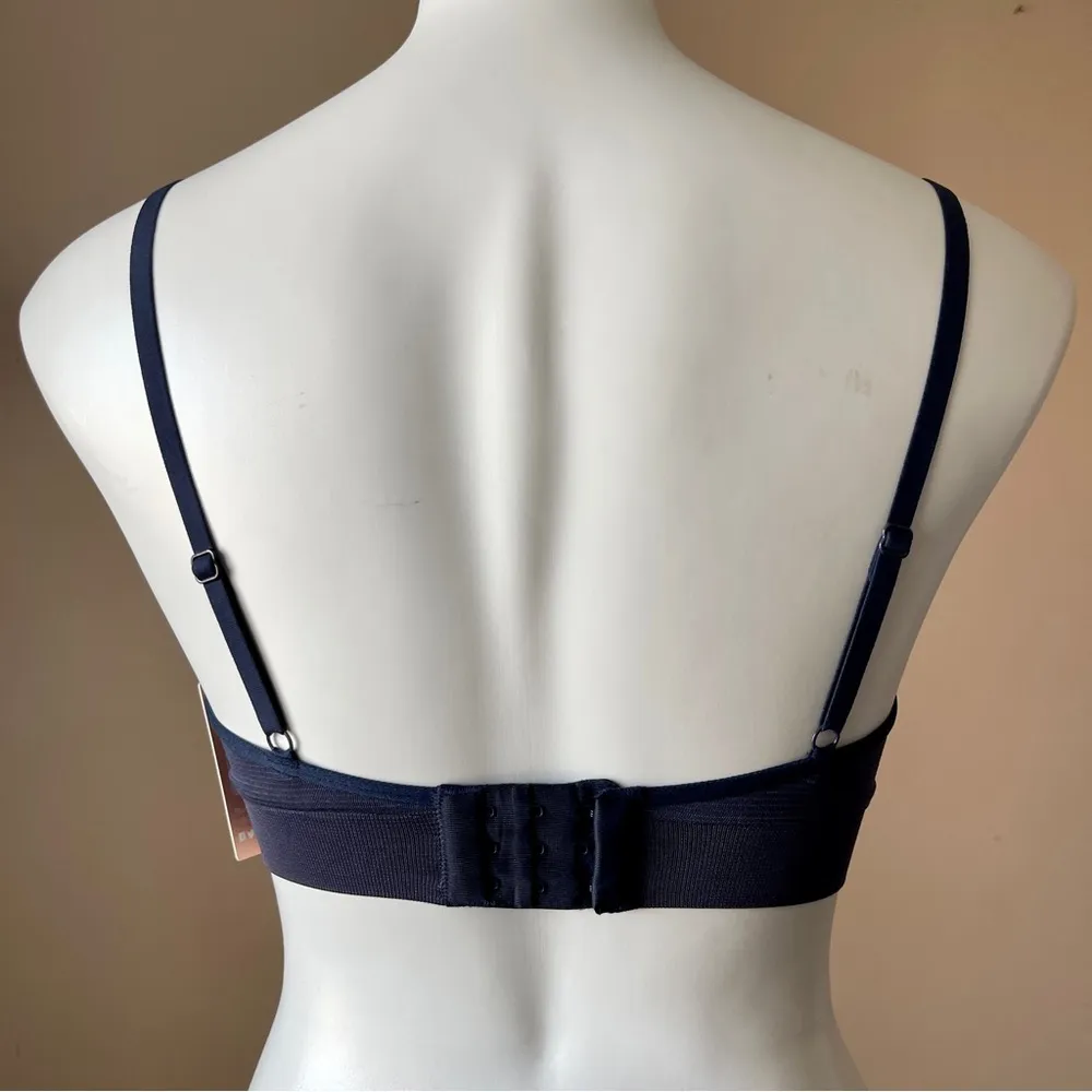THIRDLOVE | Navy Blue Seamless Bra Sz XS - Image 4