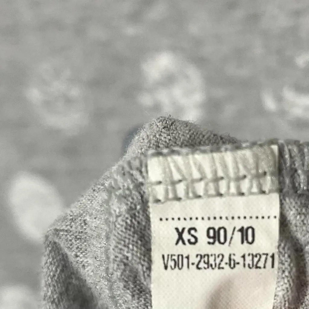 Disney Store Disney Mickey & Minnie grey and white polka dot tee U-line‎ Neck XS - Image 5