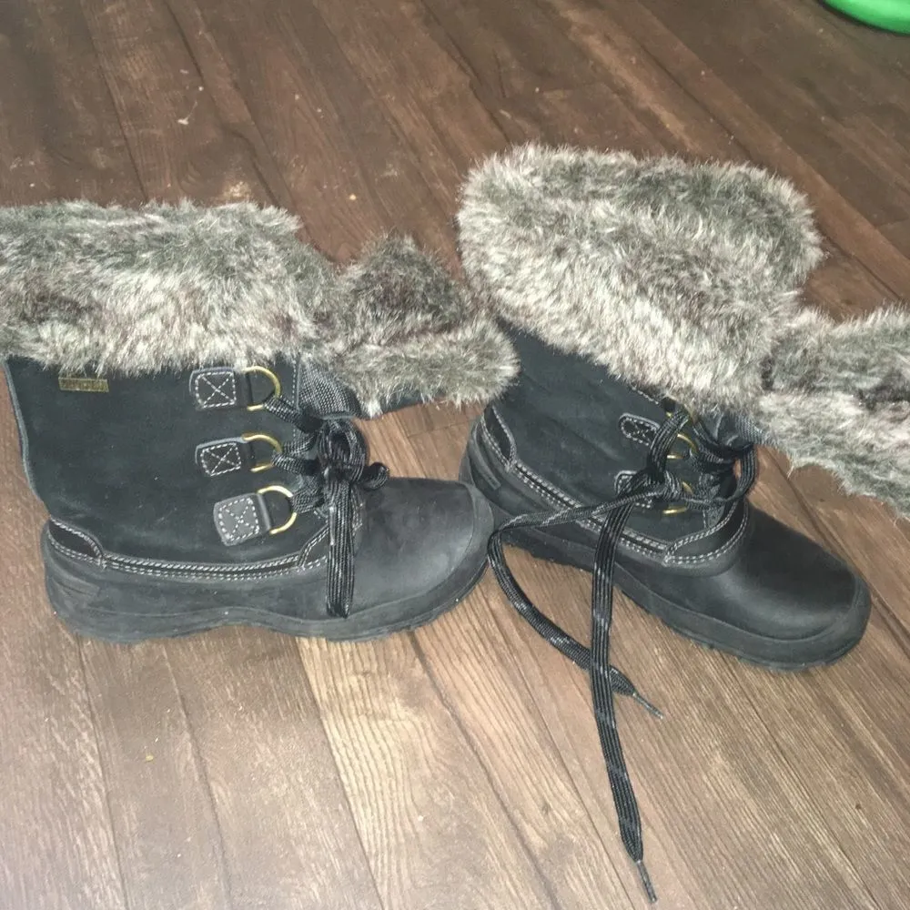 Khombu  the Slope faux fur lined winter boots - Image 3