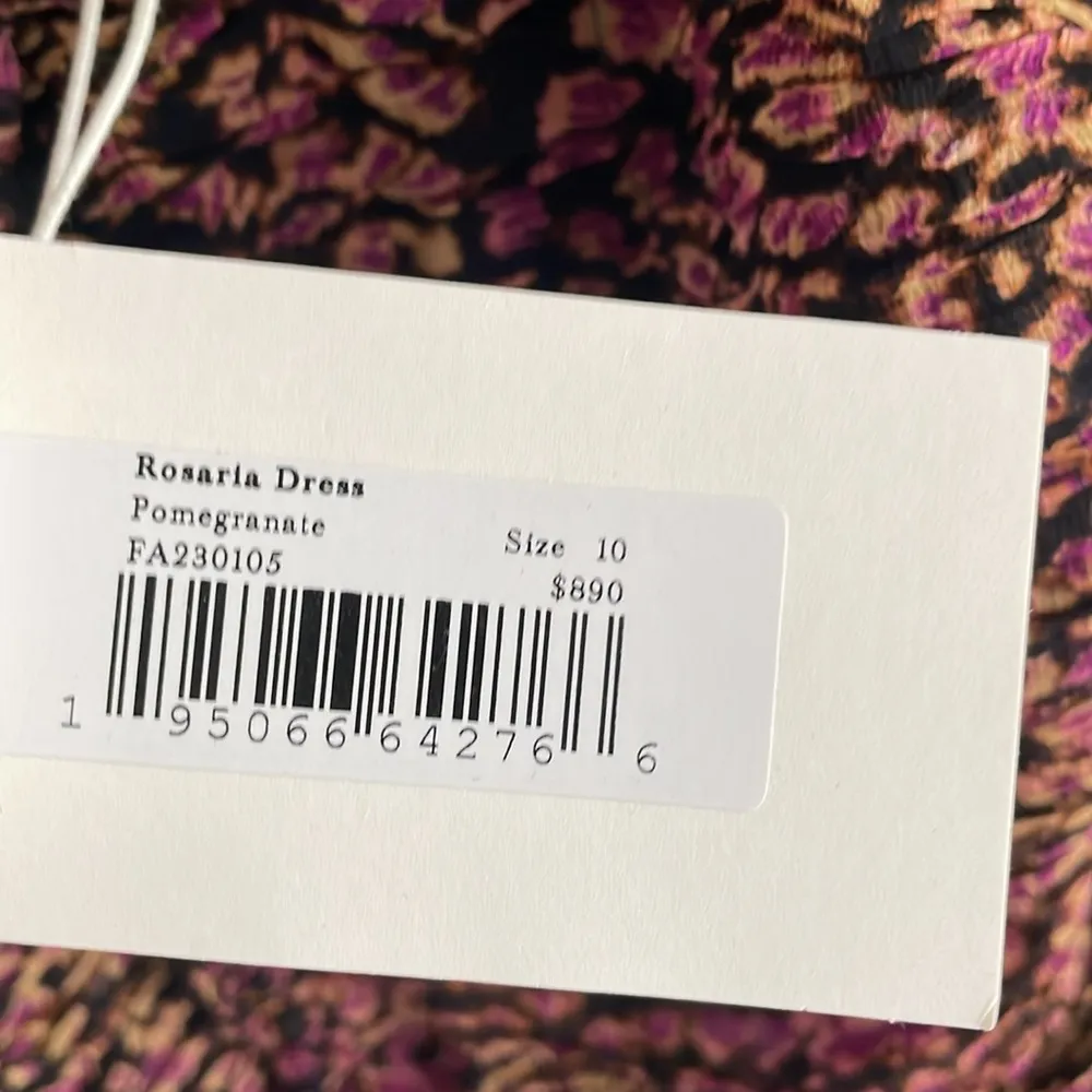 Ulla Johnson Rosaria Midi Dress Pomegranate - Image 8