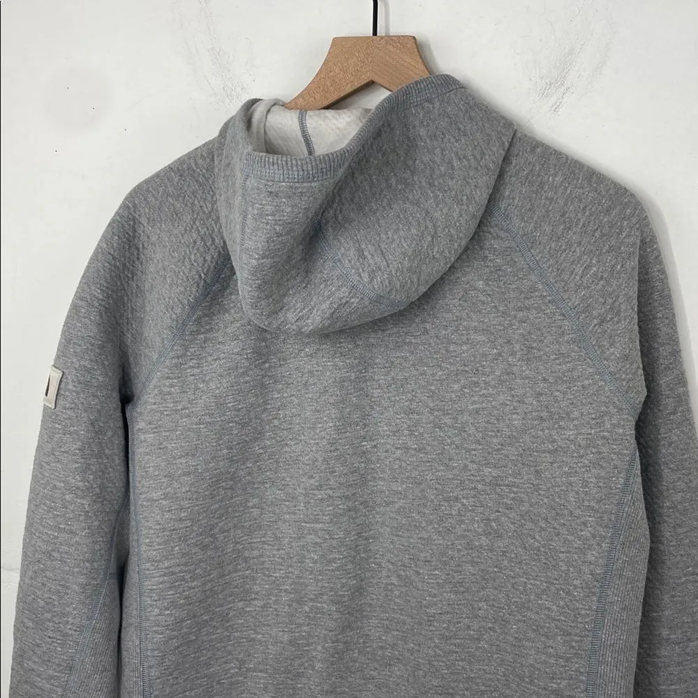 The North Face Full Zip Hooded Sweatshirt Gray Size Large - Image 10