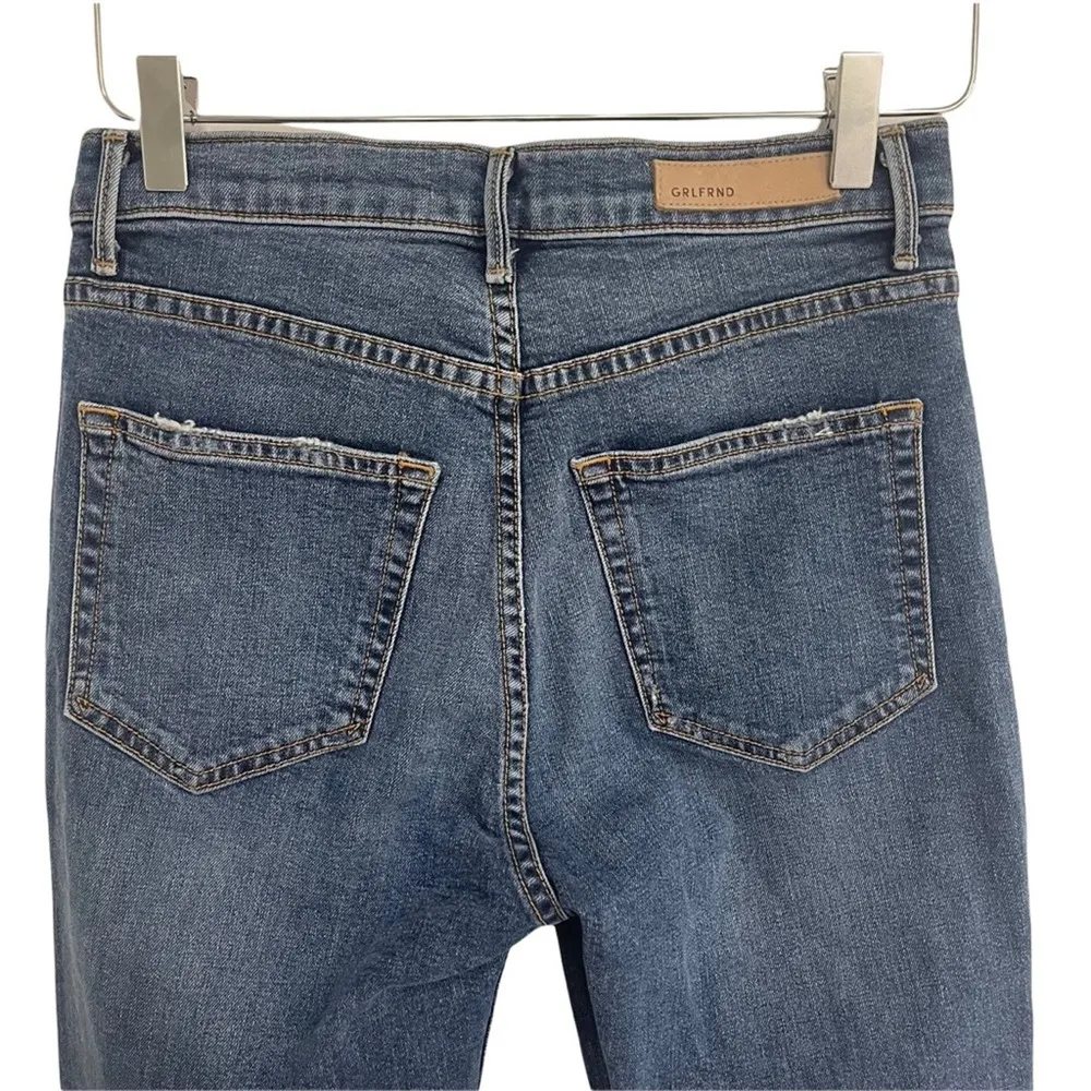 NEW GRLFRND Jeans Size 27 Kendall Love All Around 5 Pocket Distress Denim USA - Image 7