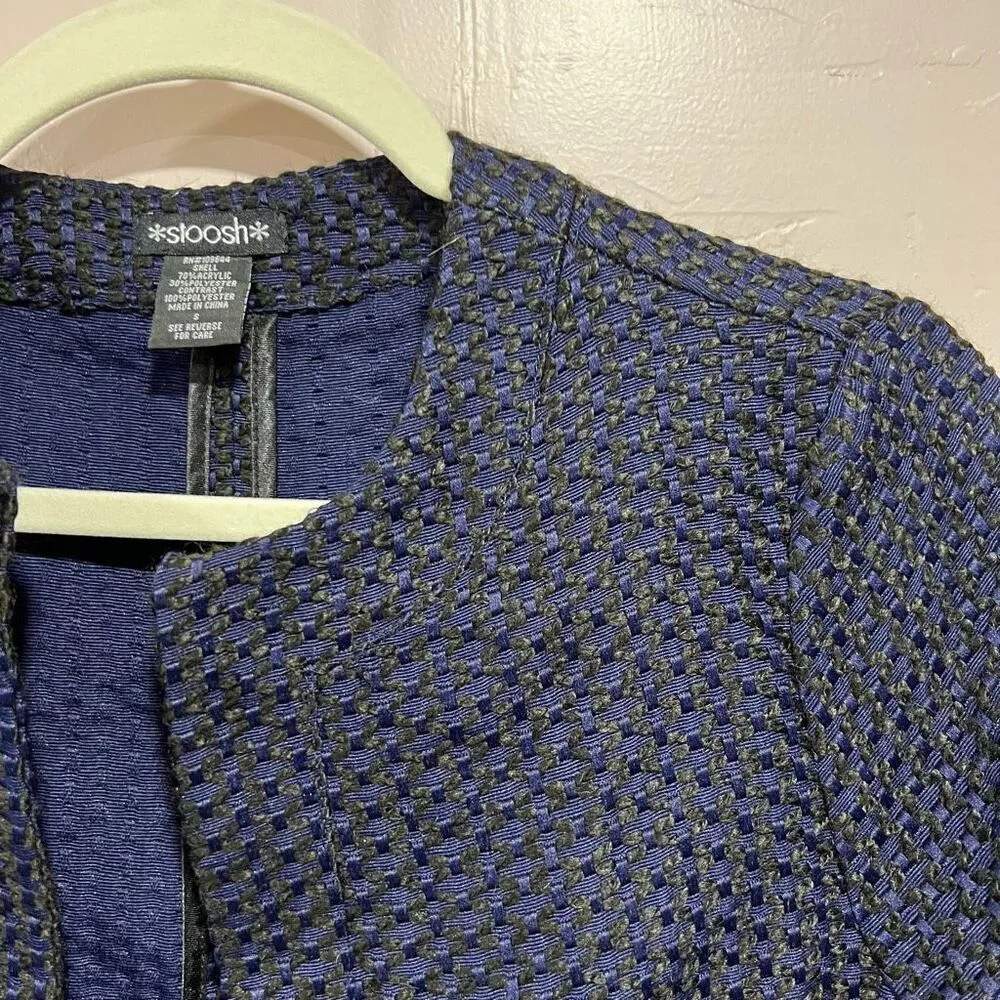 Stoosh  navy & blue jacket - Image 2