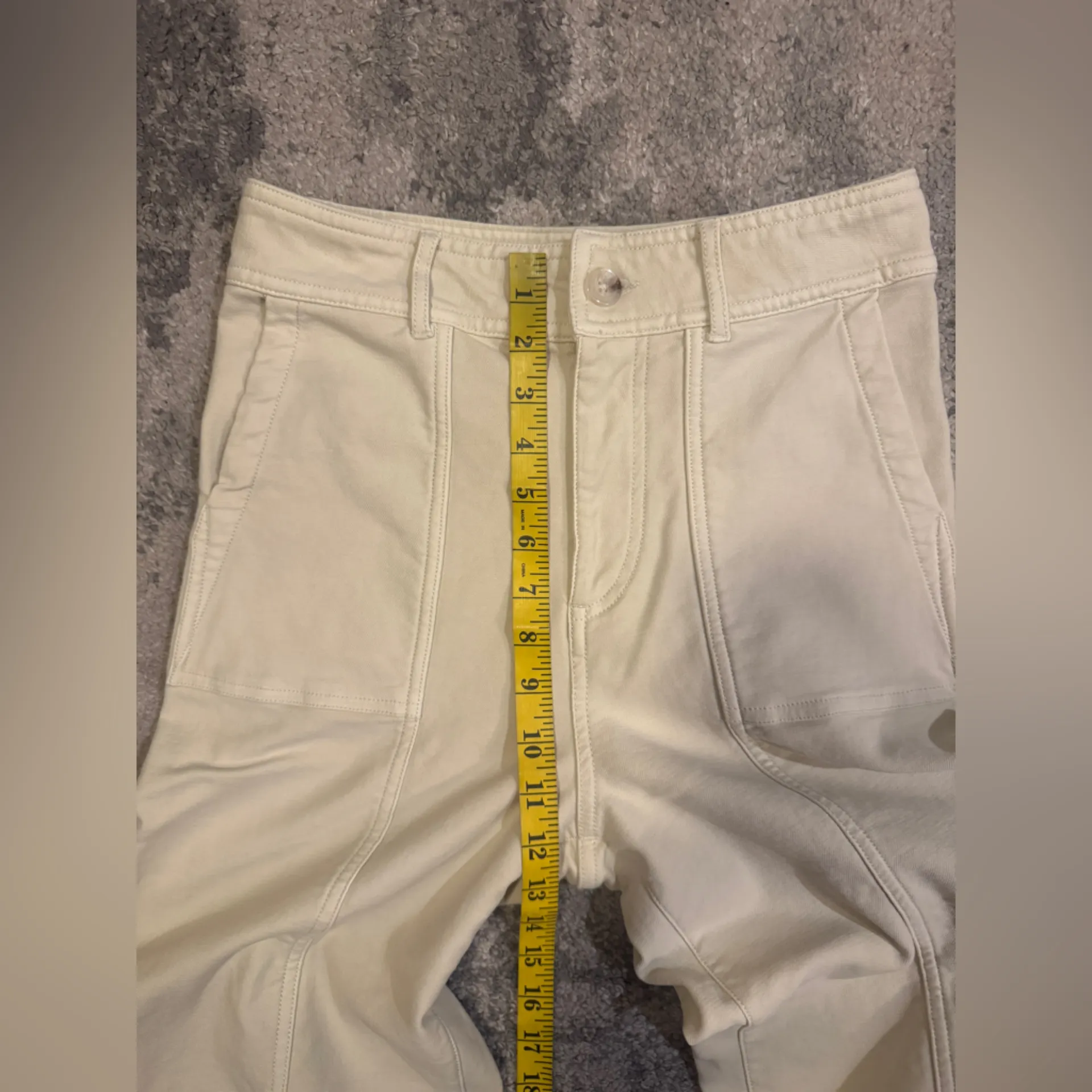 The Normal Brand Cream Wide Leg Pants Size 28 - Image 8