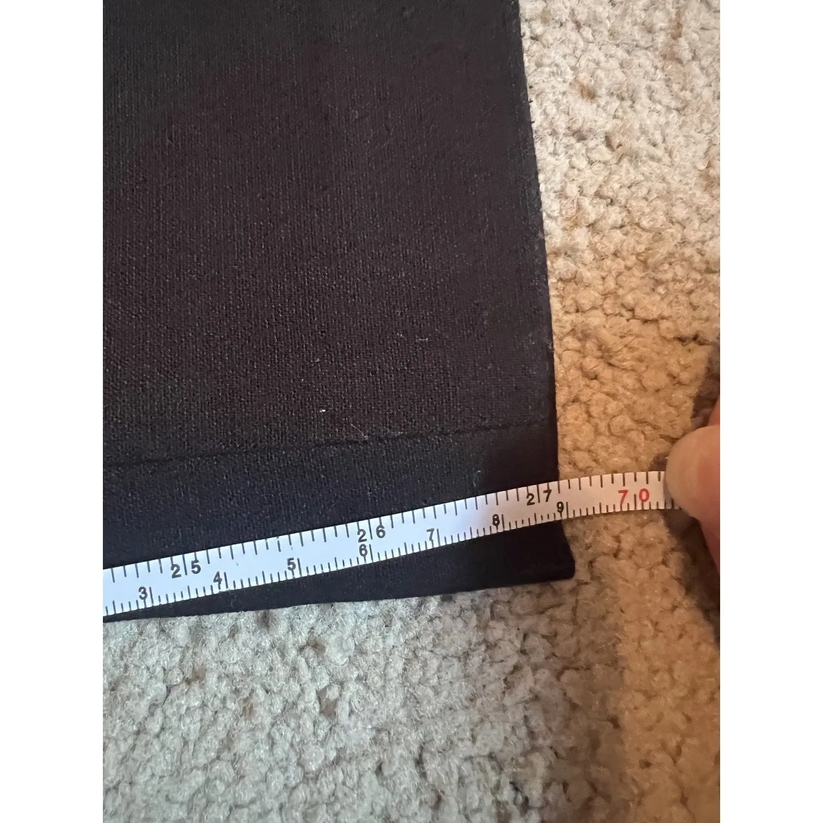 Peruvian Connection Black Casual Pants Women's Size 6 - Image 5