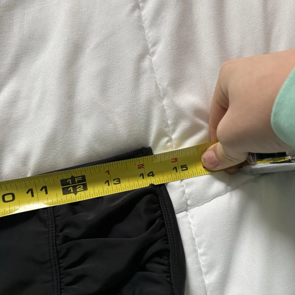 Catalina Womens Size Medium Full Coverage Bikini Bottom Black Bathing Suit - Image 3