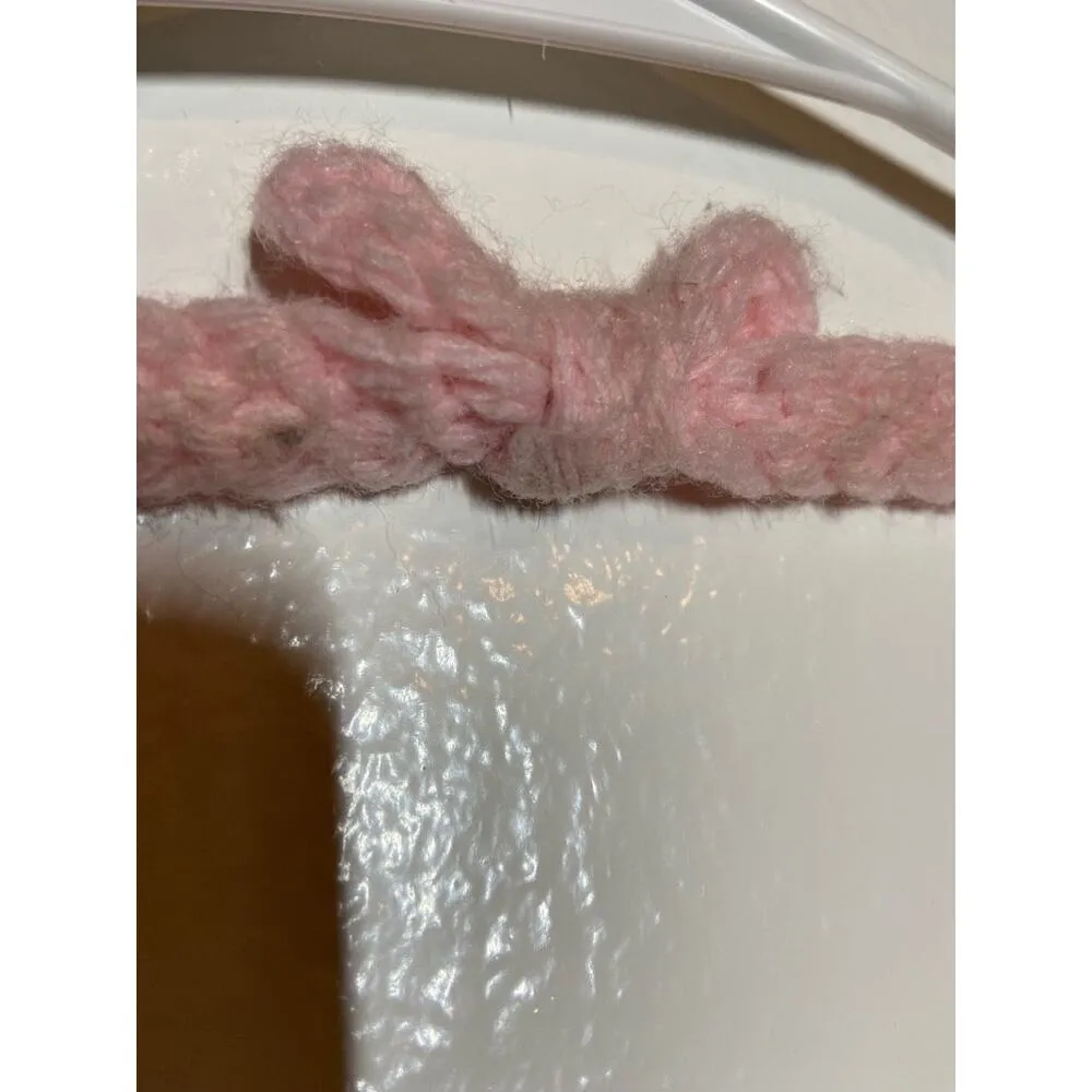 Handmade Crochet Granny Square Shoulder Bag Multicolor Floral Lined Strap Mini Blue - Image 4