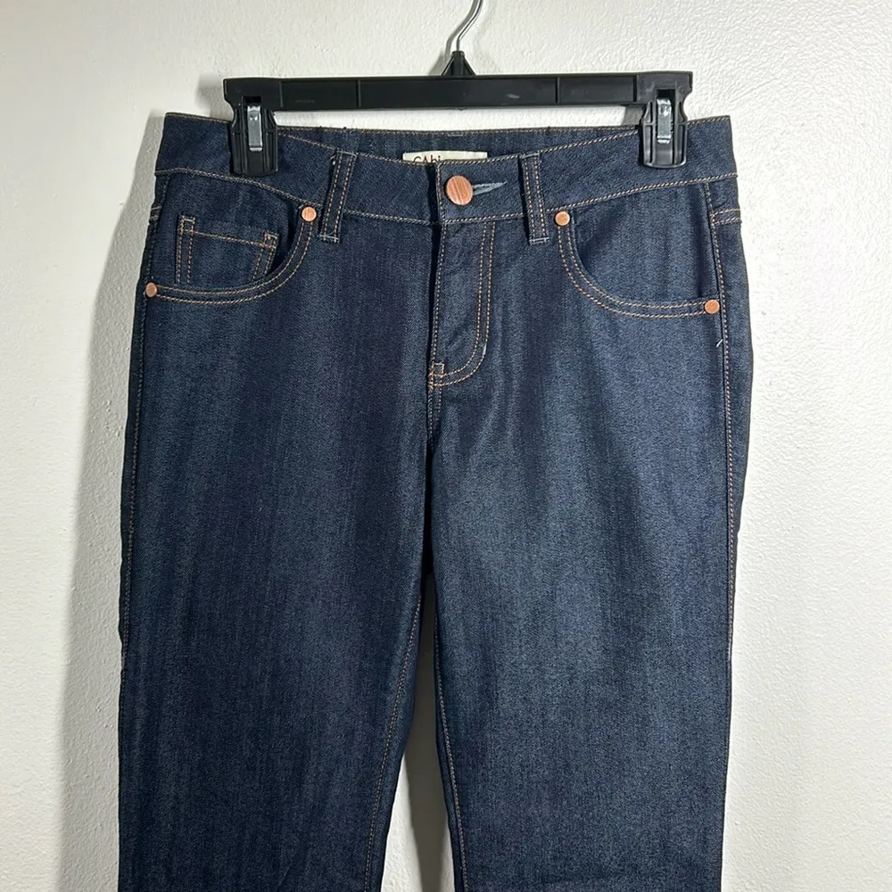 Cabi Jeans #203L Boot Cut Size 2 Dark Wash - Image 2