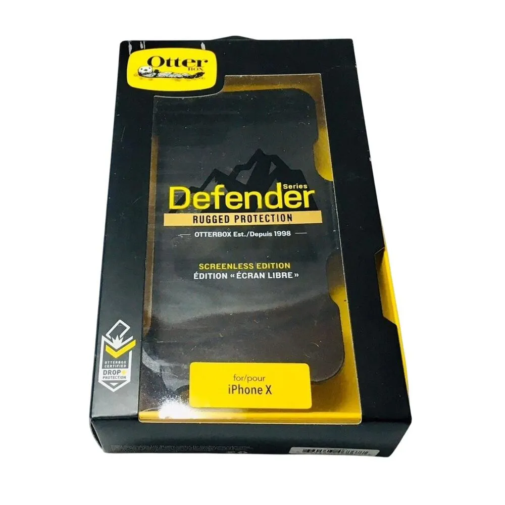OtterBox DEFENDER SERIES REPLACEMENT Holster Only for iPhone X - Black - Image 4