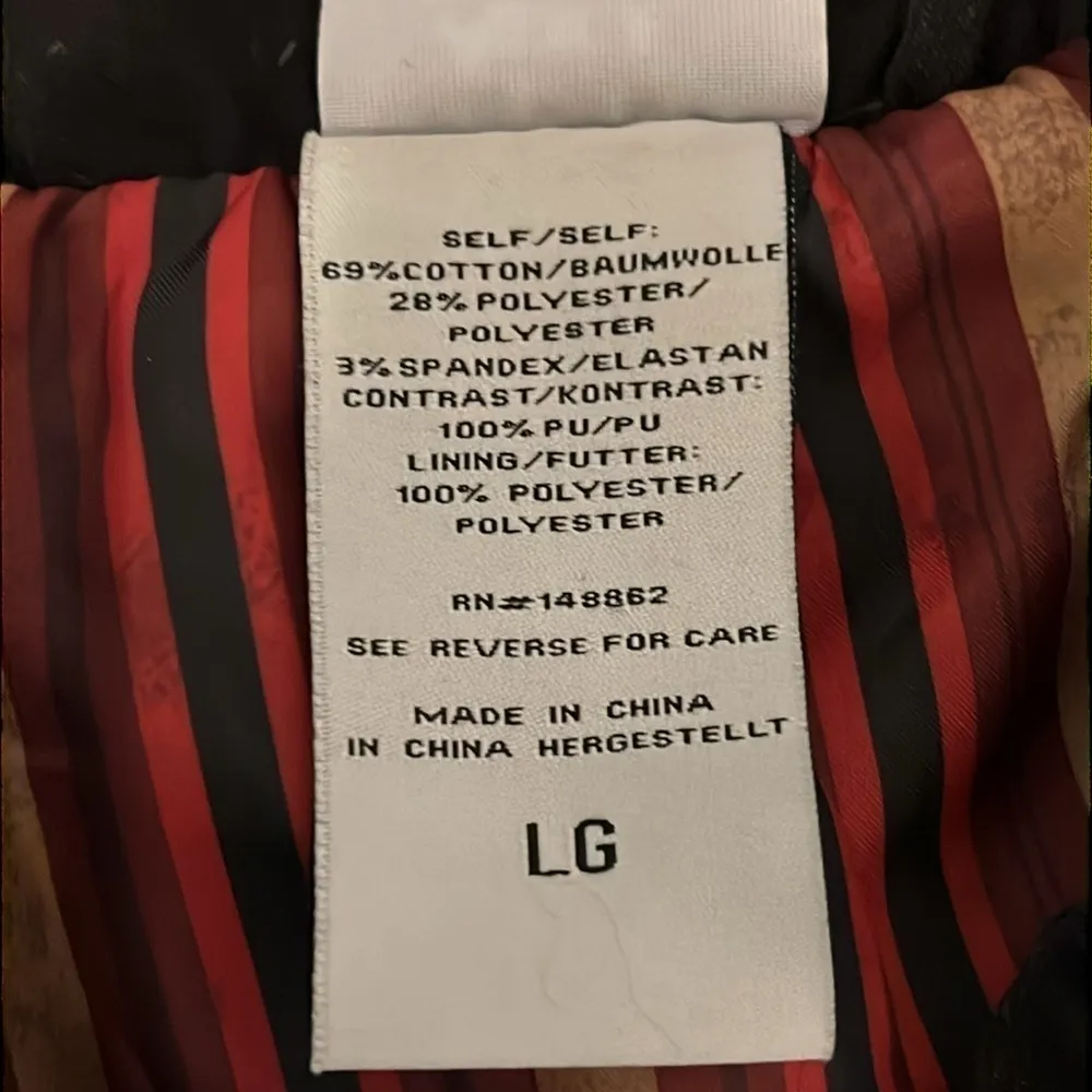 Disney Alice Through The Looking Glass Red Queen Trench Coat Hot Topic Size LG - Image 16