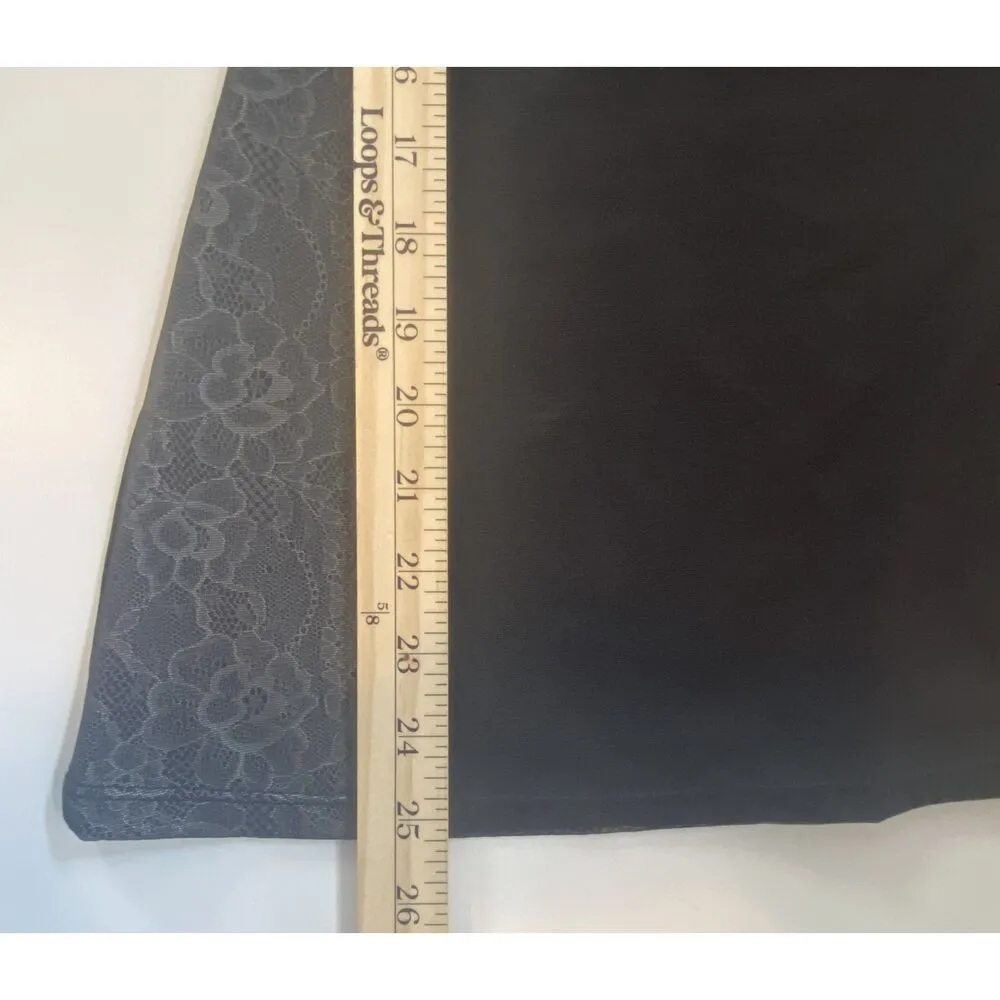 Spanx Red Hot Black Lace Side Camisole Tank Shaping Top Lingerie Sleek Sz 1X - Image 5