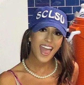 SCLSU Hat From The Waterboy Movie Blue - Image 2