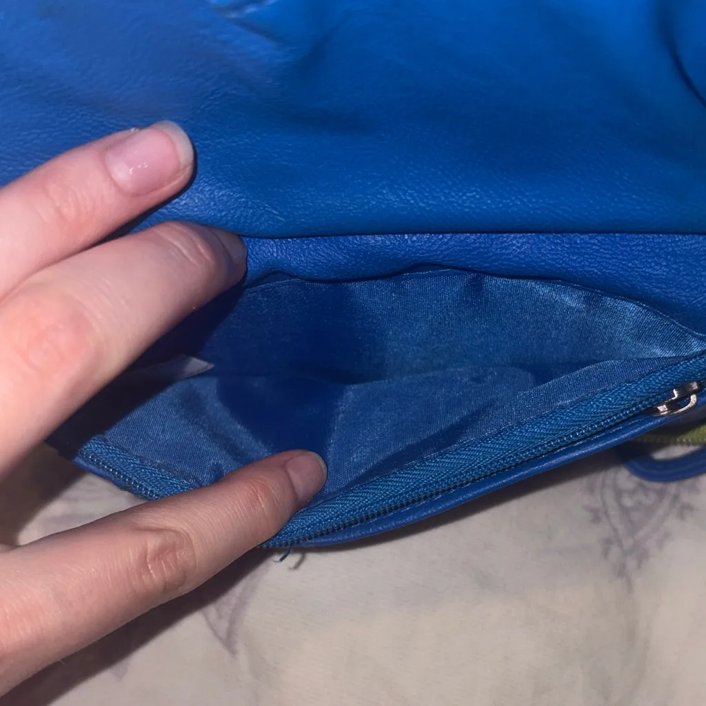 Colorful Striped Women's Wallet Wristlet - Image 3