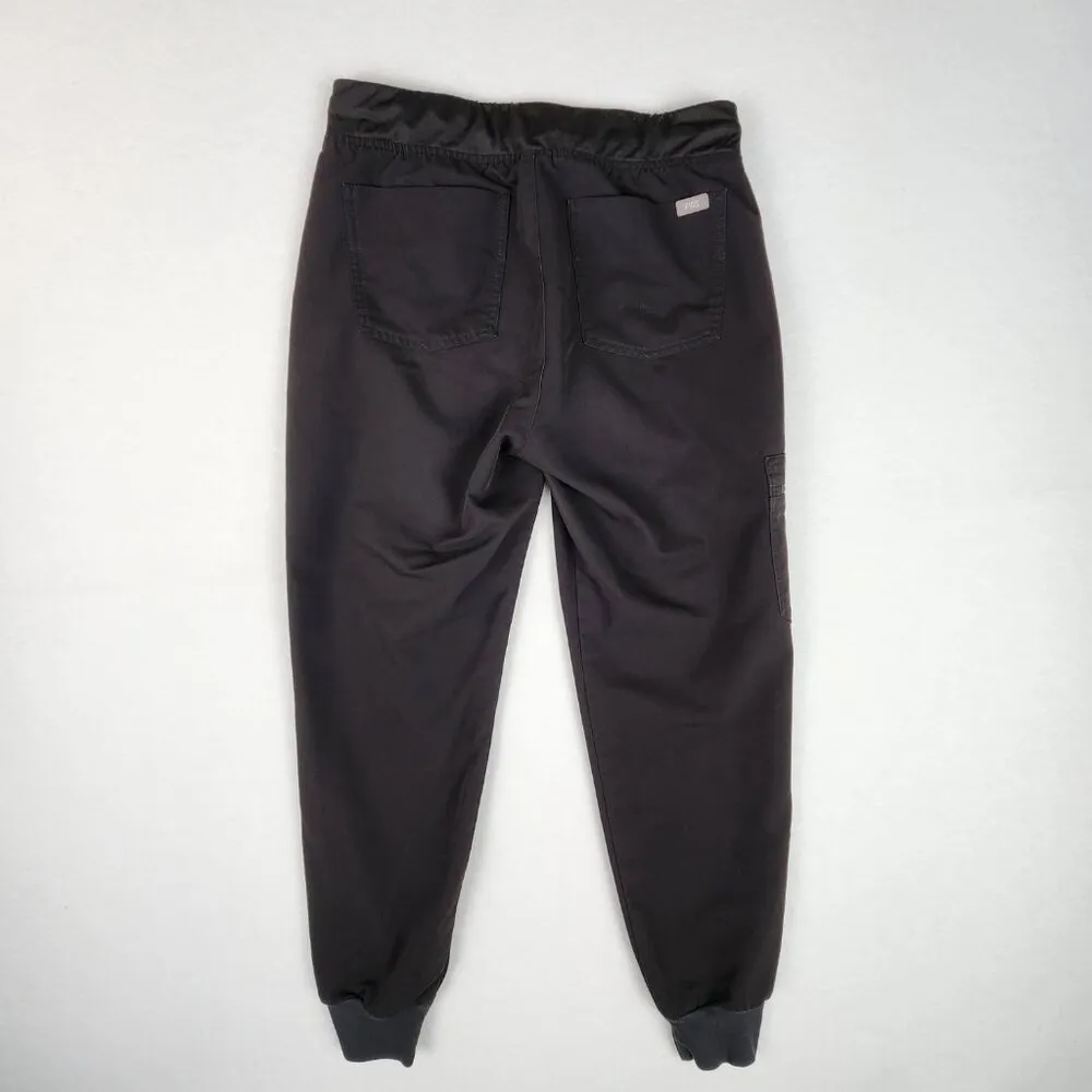 FIGS Womens Zamora Jogger Scrub Pants Size S Black W18SW2005P - Image 2