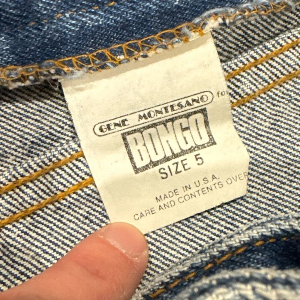 Vintage Bongo jeans size 5 with ankle gems - Image 6