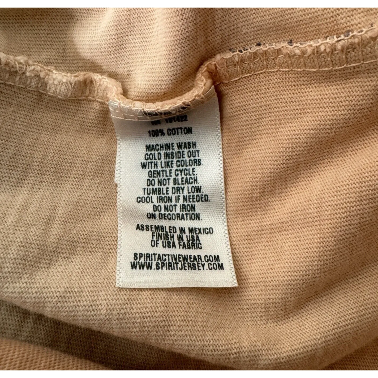 Spirit Jersey Shirt Womens XS Maui Spellout Dip Dye Relaxed Basic Casual‎ Travel - Image 7