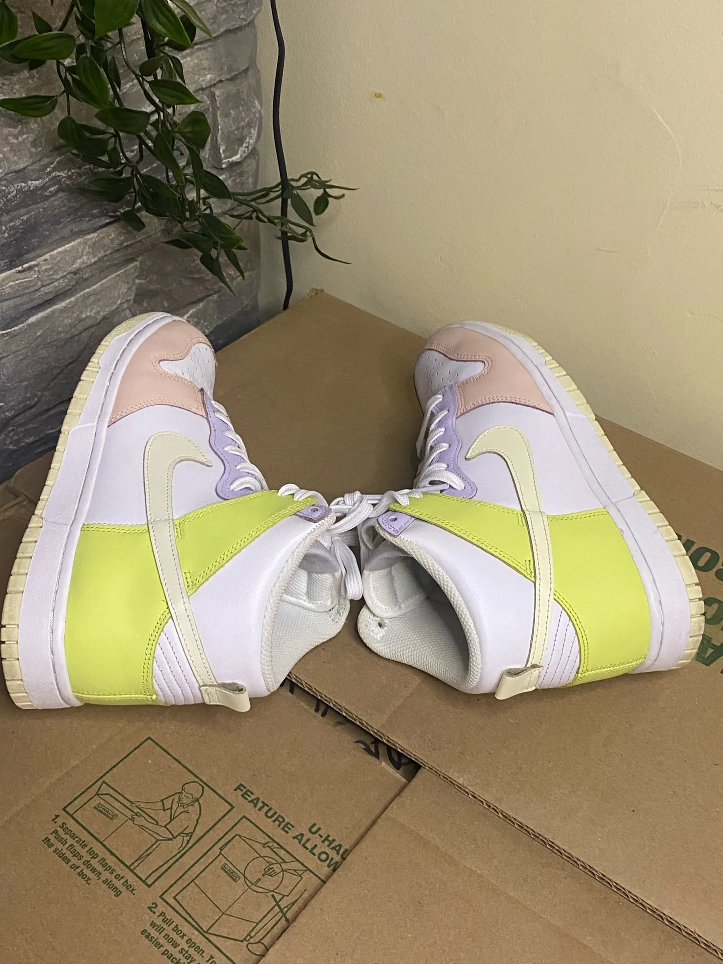 Nike Dunk High Women's Sneakers shoes Size 7.5 - Image 3