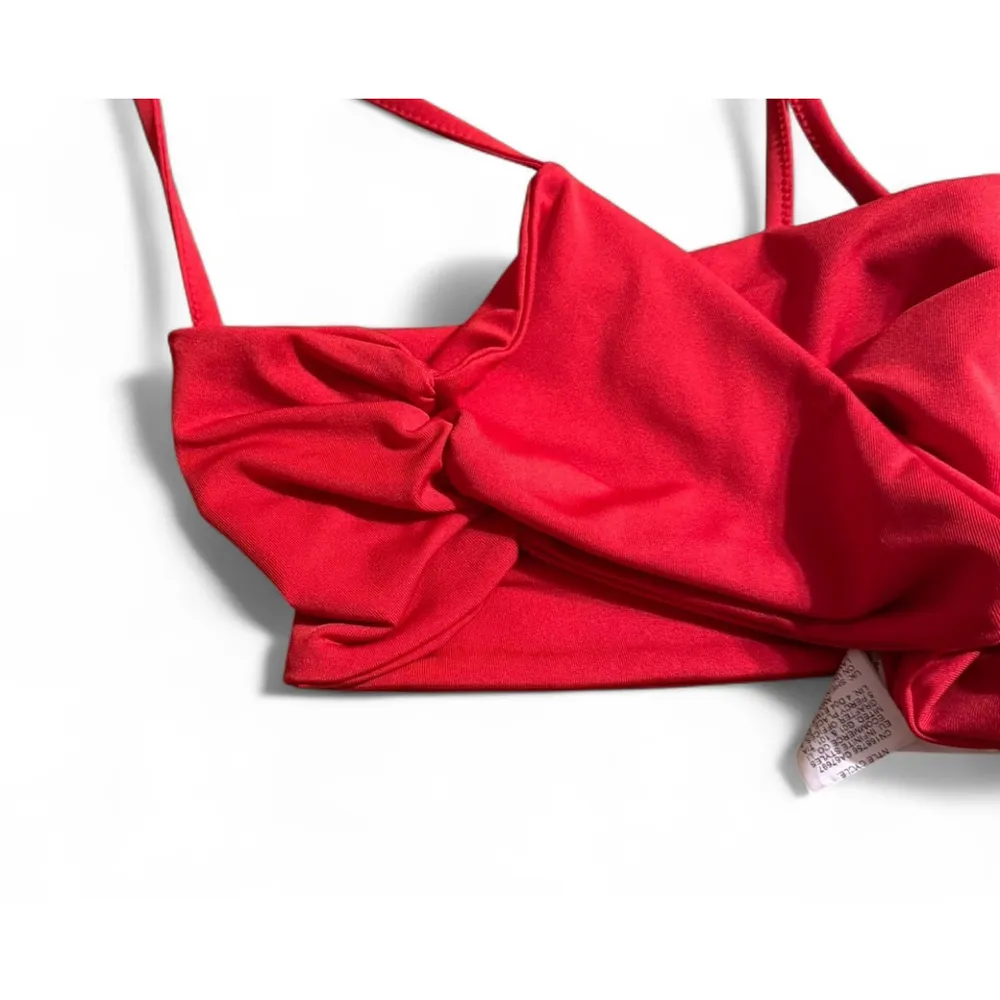 SHEIN Red Crop Top Size M - Image 3