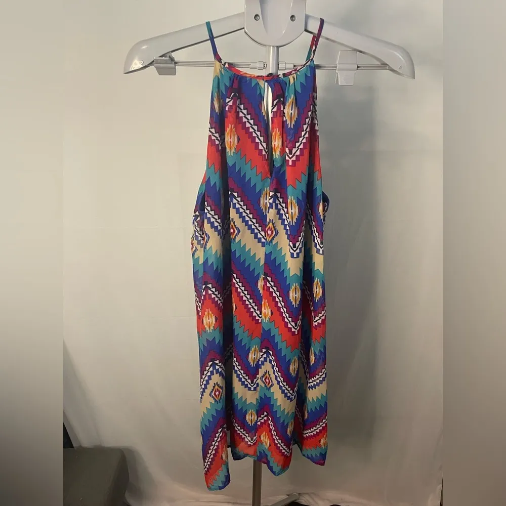 As U Wish Multicolor‎ Chevron Top size Medium - Image 4