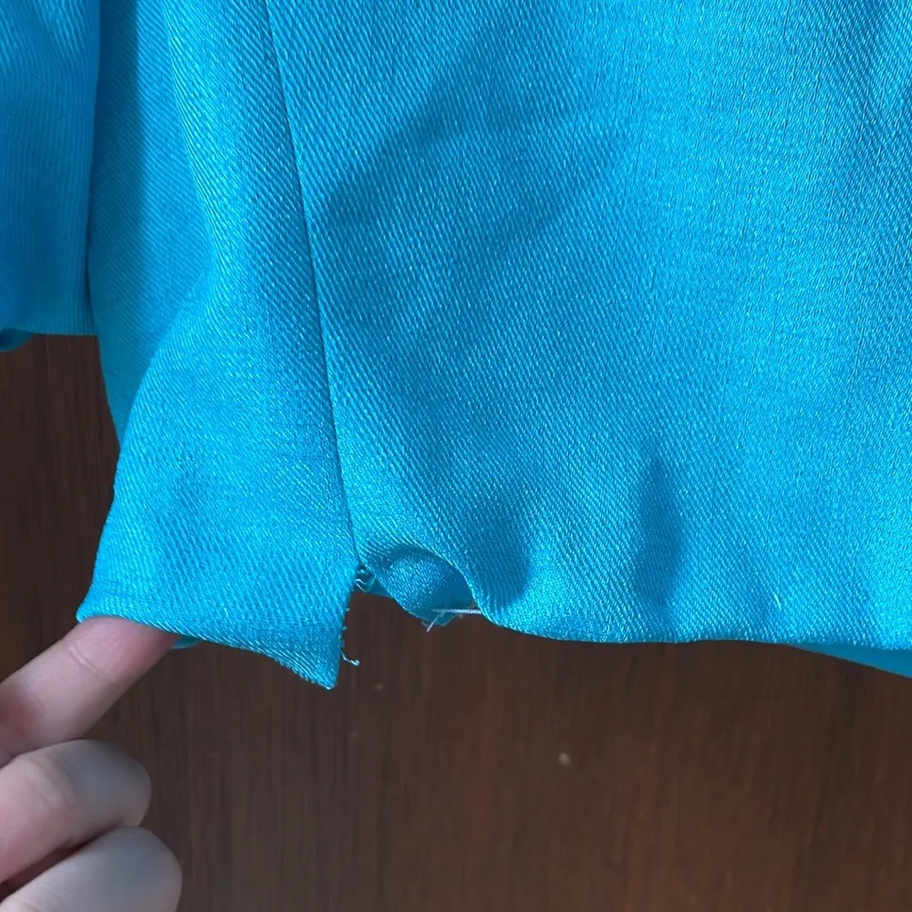 Cosplay Turquoise crop blazer Size 10 - Image 7