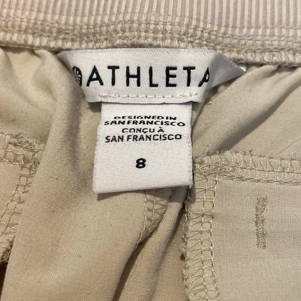Athleta Brooklyn Ankle Pant Cream Size 8 - Image 5