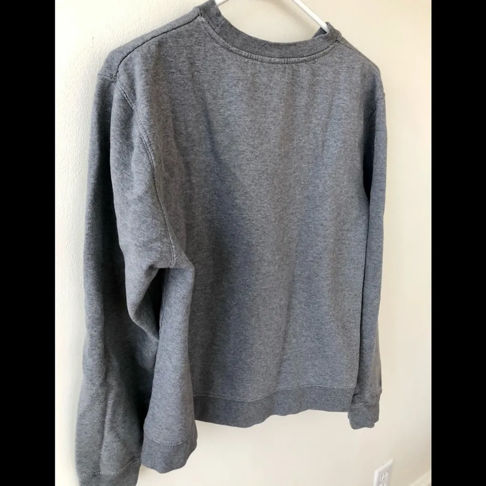 HUF Gray Box Logo Crewneck Sweatshirt Size Small - Image 7